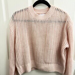 Sablyn Cashmere Cropped Crewneck